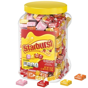 Starburst Original Chewy Candy, 54 oz Jar