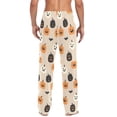 thumbnail image 4 of FORMRS Mens Pajama Pants with Pockets Sleepwear Lounge Bottoms Sizes S-2XL, Beige Halloween Pumpkin, 4 of 7