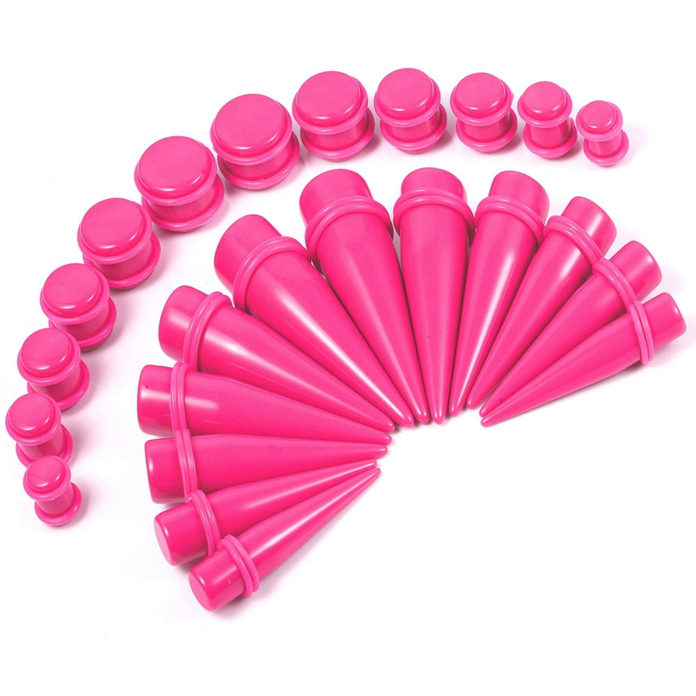 BodyJ4You BodyJ4You 24PC Big Gauges Kit Ear Stretching 00G20mm