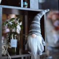 thumbnail image 3 of Handmade Christmas Gnome Decoration Santa Swedish Figurines (Grey), 3 of 7