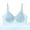 #0120-Blue, variant on Seamless Bras for Women, No Underwire Push Up Style, Solid Color Breathable Everyday Support, Soft Underwear for Fashion Daily Gift