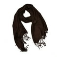 thumbnail image 2 of Large Solid Color Pashmina Shawl Wrap Scarf 78" X 28", 2 of 2