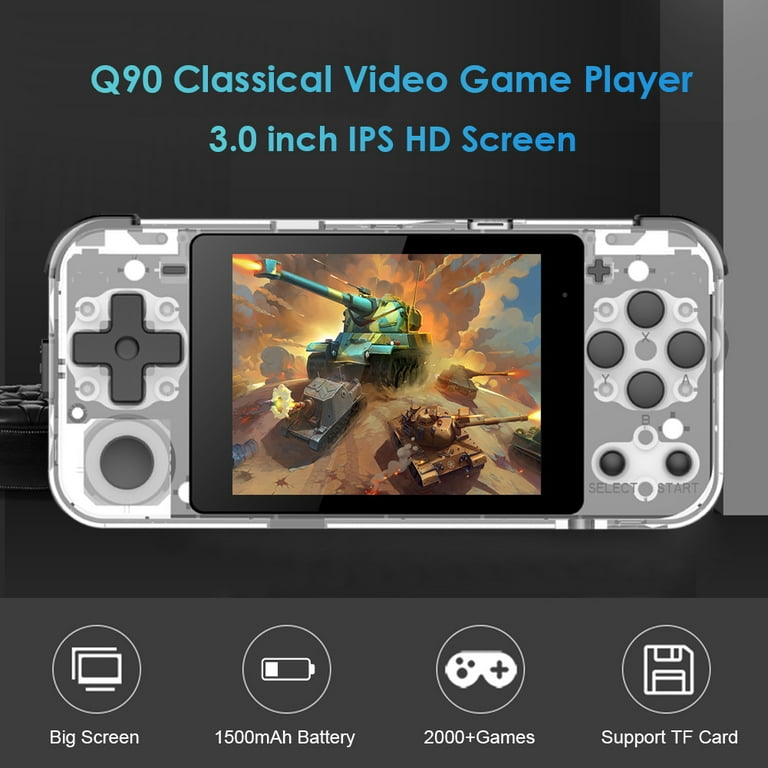 Q90 inch IPS Game Console Classic 2000 Games Video Player