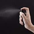 thumbnail image 3 of Botella de perfume vacía de 8 ml (plata, rosa, negro) (3 piezas) Mini spray de viaje, pulverizador atomizador, 3 of 5