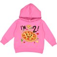 thumbnail image 2 of Inktastic Im Two Pizza Birthday Party Toddler Hoodie, 2 of 4