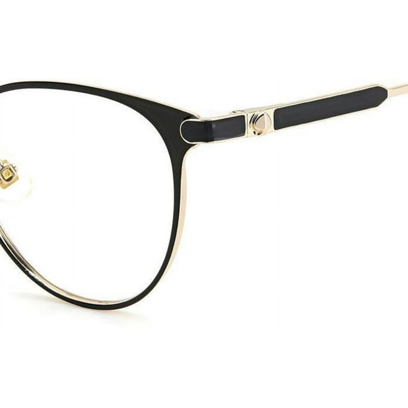Kate Spade LIDA/G 0RHL 00 Women's Gold Black Frame Eyeglasses