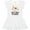 AA-White, variant on Cute Chicken Farming Girls Toddler Dress