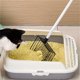 thumbnail image 5 of Pala metálica extensible para arena de gatos, con mango largo de 56 a 107 cm, ideal para cajas de arena, resistente y duradera., 5 of 7