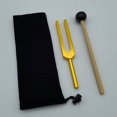 thumbnail image 1 of Juego de 9 diapasones de aleación de aluminio dorado, accesorios para instrumentos musicales, 1 of 6