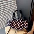 thumbnail image 3 of Women Novelty Candy Shaped Polka Dot Handbag, Glossy Faux Leather Mini Crossbody Purse With Dual Carrying Straps, Cute Unique Shoulder Bag For Party Daily Street Outfit Multiple Sweet Colors, 3 of 4