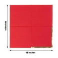 thumbnail image 2 of HLONK 50 Pack | 2 Ply Soft Orange Dinner Party Paper Napkins  Wedding Reception Cocktail Beverage Napkins, 2 of 11
