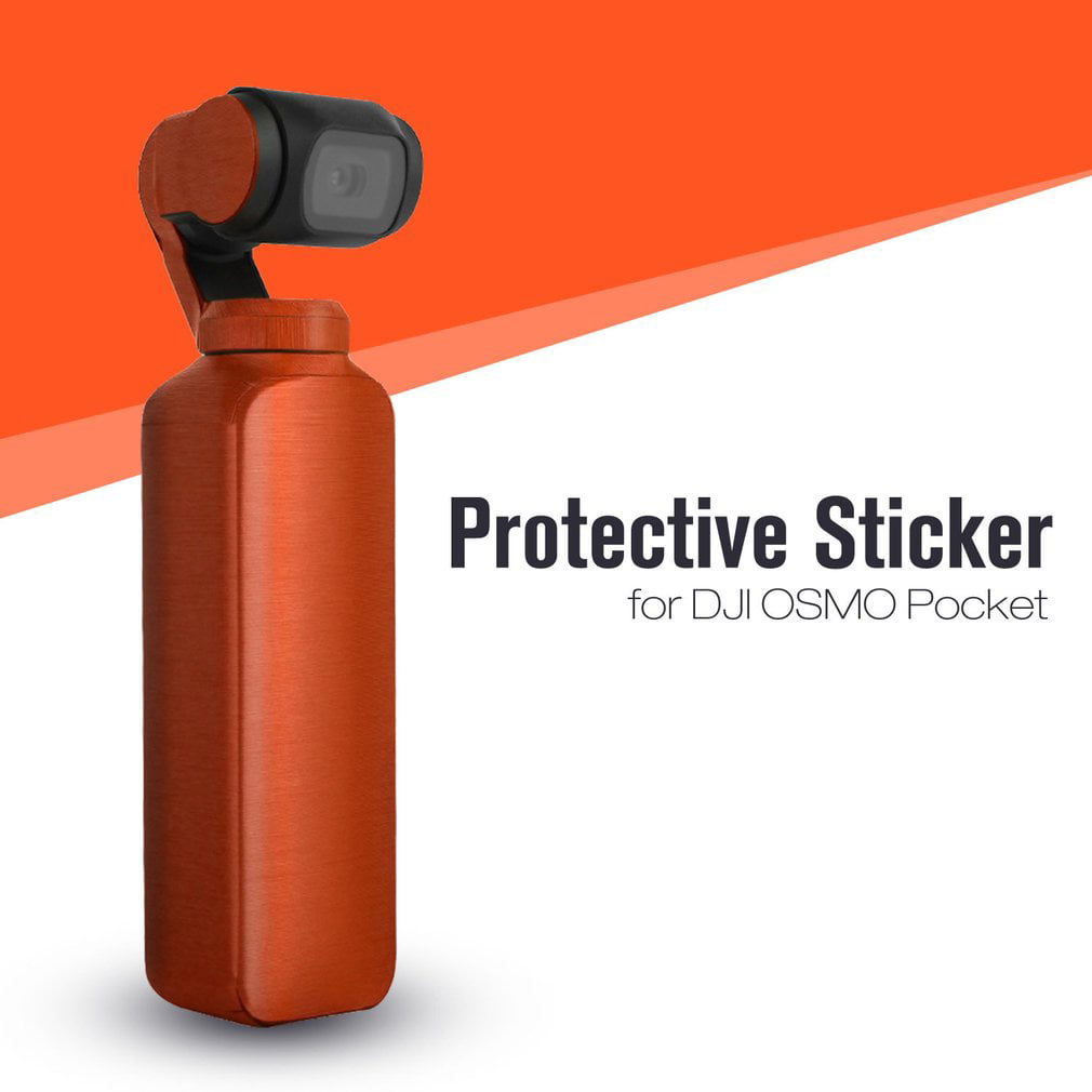 Sunnylife Luxury Metallic Color Skin Waterproof PVC Stickers For DJI OSMO Pocket 