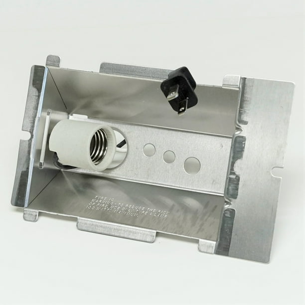 61604000 Broan Reflector Light Bulb Socket with Plug for Vent Fan Hood