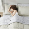 thumbnail image 5 of LammaLoe Queen Size Comforter Set 9 Piece Reversible Comforter Set Queen Bed in a Bag Queen All Season, Queen Bed In A Bag With 2 Memory Foam Pillows&nbsp;, 5 of 7