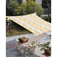 thumbnail image 3 of Sun Shade Sail 8x10Ft Modern Leaf Pattern Art Printing Design Uv Block Sunshade Canopy Outdoor Shade Cover Rectangle Shade Cloth For Patio Garden Yard Deck Pergola, 3 of 6