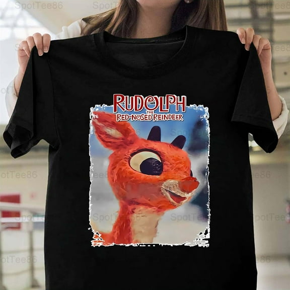 Rudolph The Red-Nosed Reindeer 1964 Vintage Retro Christmas Movie G176 Unisex T-Shirt, Up to Size 5XL
