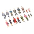 thumbnail image 1 of Yinanstore 3x Figurines de Personnages à l'Échelle 1:42 16 Pcs Modèle pour Décor de Scènes Miniatures, Figurines Modèles pour Ornement de Rue, Décor de Scènes de Rue 3 Pcs, 1 of 8