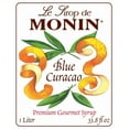 thumbnail image 5 of Monin  Blue Curacao Syrup, Intense Blue Color, Mild Curacao Orange Flavor, Great for Cocktails, Blue Lemonades. Gluten-Free, Non-GMO (1 Liter, 33.8 fl.oz), 5 of 6