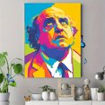 thumbnail image 4 of Toile Murale Portrait Pop Art 15,75 X 11,81 Pouces, 4 of 8