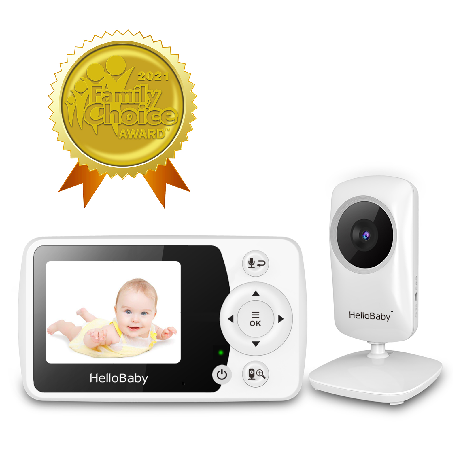 HelloBaby HB31 Video Baby Monitor with Night Vision photo 6