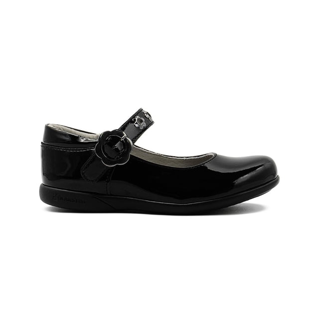 Zapato Escolar Karsten de Charol soporte arco negro 16.5