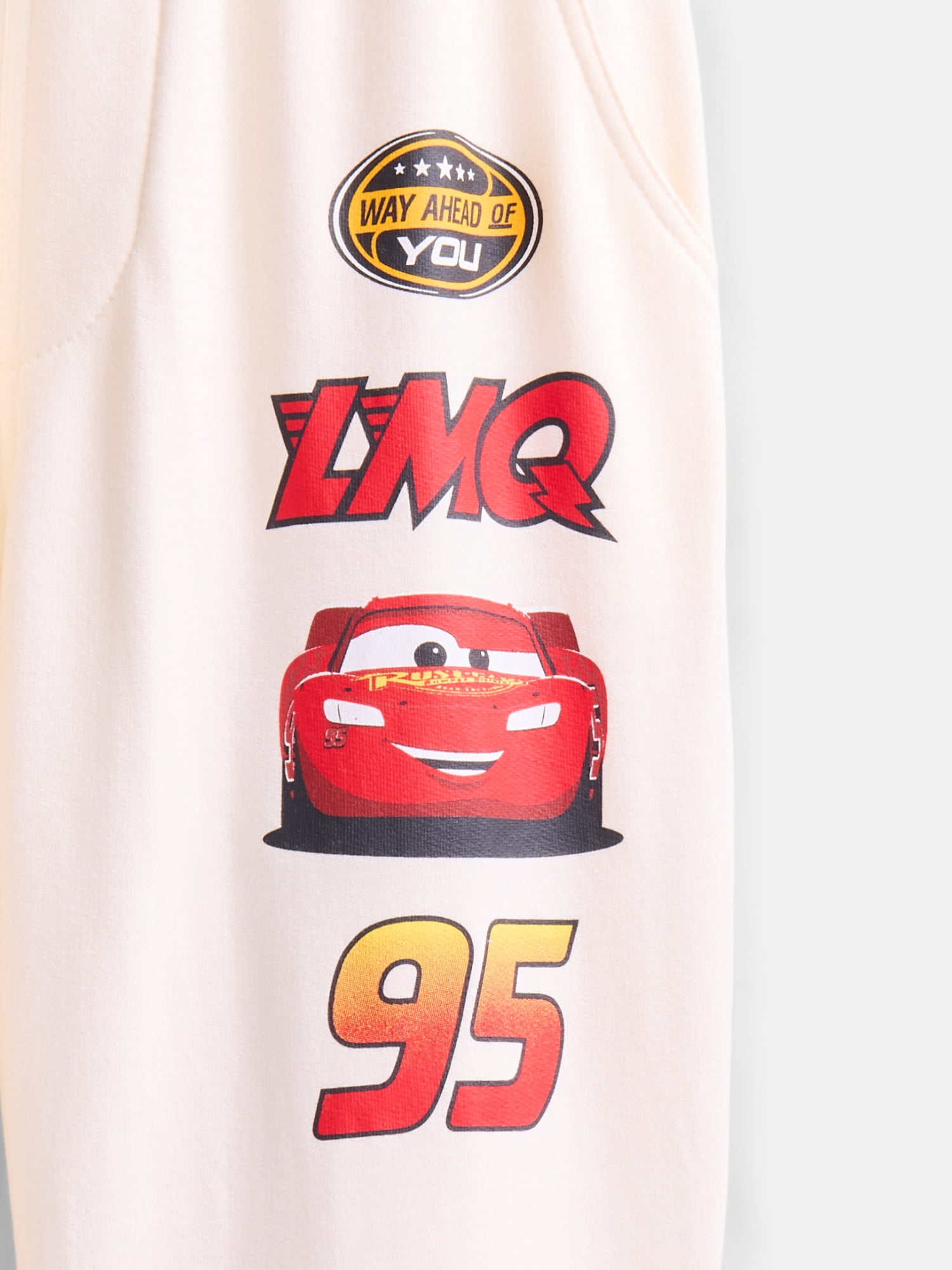 Disney Cars Lighting Mcqueen 7-Time Champion Little Boys & Big Boys 2 Piece Crewneck & Jogger Set , Sizes 4-18