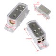 thumbnail image 2 of Riwesomey Conector divisor de puesta a tierra de 4 vías, bloque de distribución divisor de Cable de tierra de potencia de amplificador Solar de Audio de Accesorios para vehículos recreativos Riwesomey VI007088-00, 2 of 6