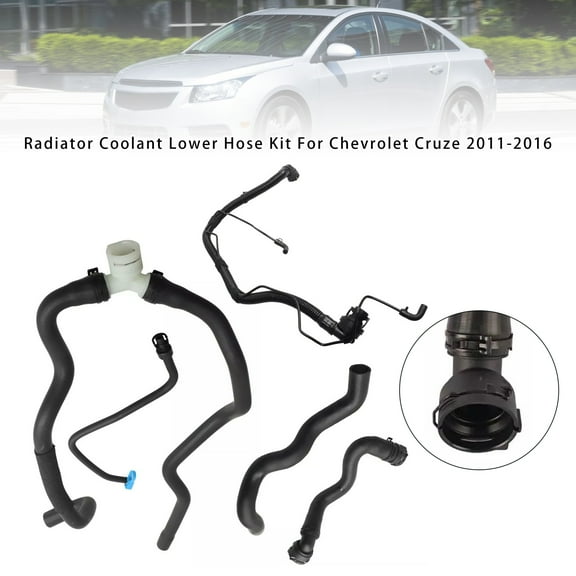Radiator Coolant Lower Hose Kit For Chevrolet Cruze 2011-2016