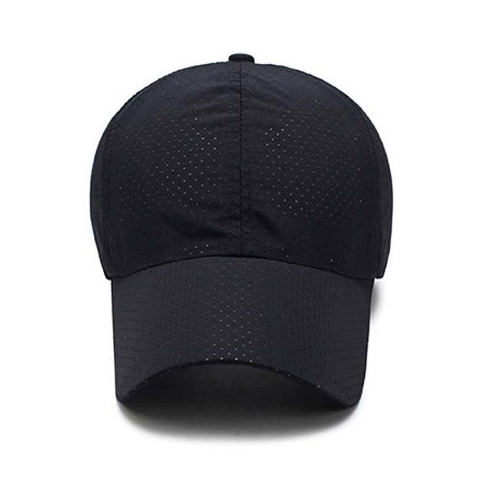 Baseball Cap Black Mesh Hat Sun And Rain Golf Ball Cap For Men Women Croogo Quick Dry 5 Panel Hat Baseball Cap UV Waterproof Dad  main image 3