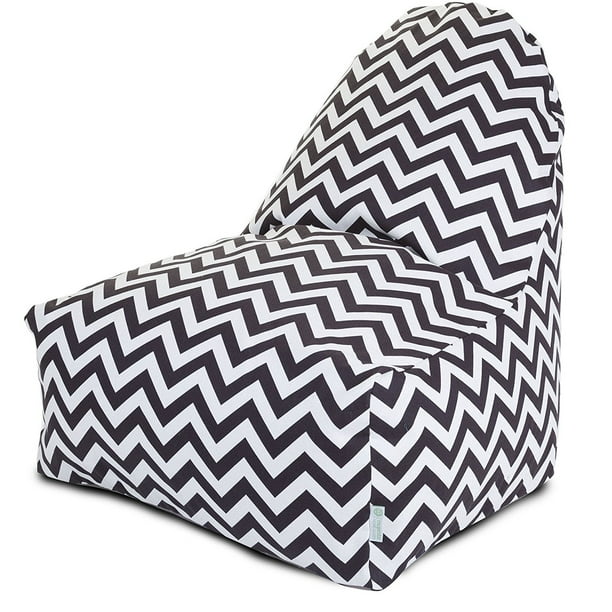 Majestic Home Goods Indoor Outdoor Chocolate Bamboo Bean Bag Kick It Chair 30 In L X 26 W H Com Majestic Home Goods Indoor Outdoor, Majestic Home Goods Villa Bean Bag Chair Lounger