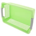 thumbnail image 5 of unbranded Toys Bin Toy Storage Basket Portable Basket Child Baby 32X21X10CM Green, 5 of 8