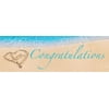 Access Beach Love Giant Party Banner, 20" x 60", 1 Ct
