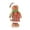 Green, variant on sunsanly Telescopic Gingerbread Man Doll Standing Gingerbread Man Plush Doll with Retractable Legs Stuffed Gingerbread Man for Boys Girls Indoor Holiday Decor