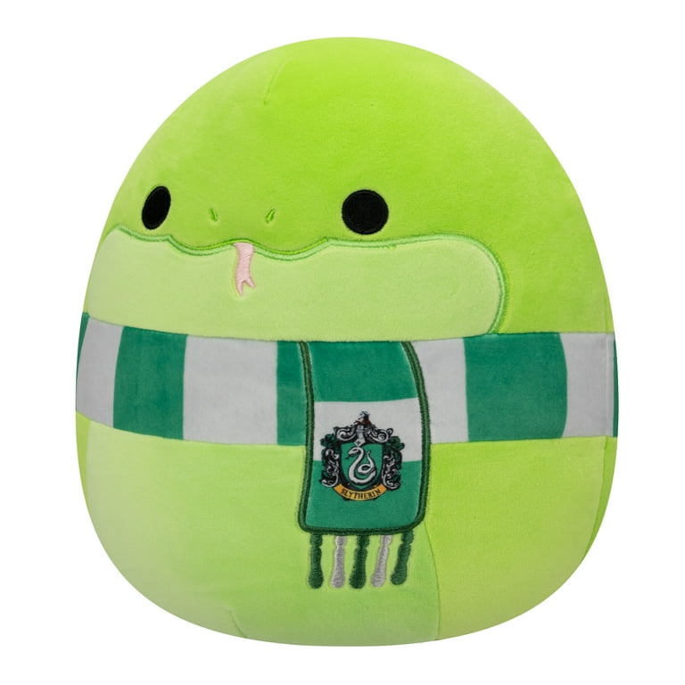 KIDS PREFERRED Harry Potter Slytherin Green Snake Plush Stuffed Animal with  Embroidered Details and Green Stripped Scarf Hogwarts House Collectible
