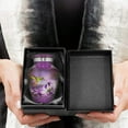 thumbnail image 4 of Trupoint Memorials Natures Peace Hummingbird 1 Small Keepsake Urn with Case and Velvet Bag, 4 of 7