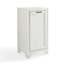Crosley Furniture Tara Linen Hamper In Vintage White