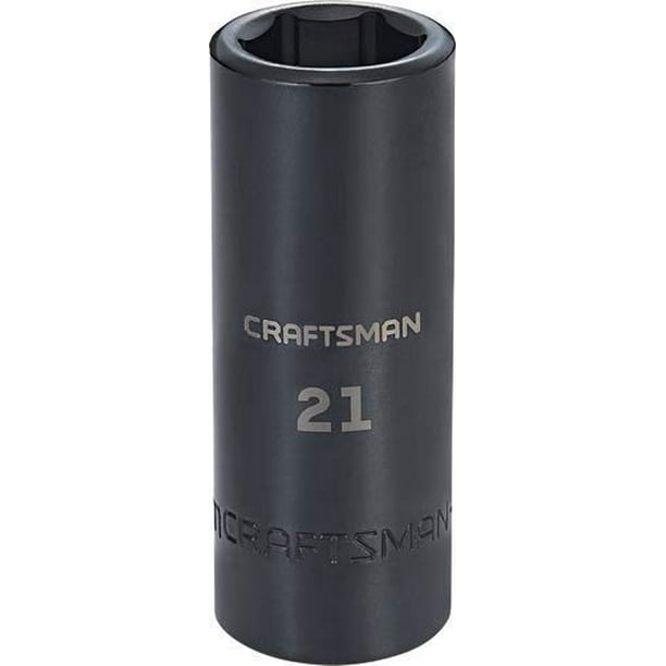 CRAFTSMAN Deep Impact Socket Metric 1 2 Inch Drive 21mm CMMT16081