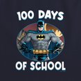 thumbnail image 3 of Batman 100 Days of School Women's Sleeveless Crop Top Tank, Navy, 2X-Large, 3 of 5