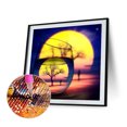 thumbnail image 1 of Cuadros Decorativos 5D DIY Diamond Painting Kits Full Square Drill Cup Paisaje Mosaico Imagen (F590) Likrtyny embutido en tela, 1 of 8