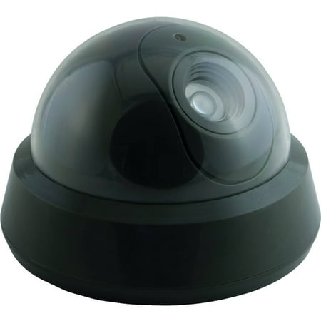 

GE 45277 Mock Security Camera with LED Light Dome Shape