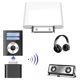 thumbnail image 3 of 30 Pin Bluetooth 41 Audio Transmitter For Ipod Mini Ipod Classic Ipod Nano Touch (White), 3 of 5