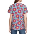 thumbnail image 7 of Wukai Daisies Flowers Youth Unisex Short Sleeve T-Shirt for Boys, Girls, Teens, and Kids-Medium, 7 of 7