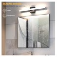 thumbnail image 6 of Drevy Bathroom Vanity Light Dimmable 12W 1020lm IP44 Over LED Mirror Lighting Bar Fixture 16Inch Indoor Wall Sconces Black 2700K/3000K/4000K/5000K/6000K, 6 of 8