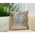 thumbnail image 4 of 2 piezas Fundas de cojín, funda de almohada, protector de almohada de estilo moderno, decoración para el hogar, sala de estar, dormitorio para sofá, silla de oficina, tamaño 45 x 45 cm, café, 4 of 5