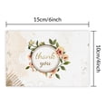 thumbnail image 2 of 9pcs Thank You Cards Multipack Retro Flower Theme Greeting Cards with Envelopes for Wedding Bridal Shower Birthday Christmas Thanksgiving Day, 2 of 6