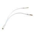 thumbnail image 2 of Koszal 3.5mm Audio Mic Y Splitter Cable Headphone Adapter Female fo 2 Male Adapter, 2 of 7