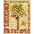 thumbnail image 3 of Gorham, Gregory 20x24 Black Modern Framed Museum Art Print Titled - Summer Palm I, 3 of 5