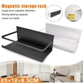 thumbnail image 2 of Kitchen Refrigerator Side Storage Sidewall Holder Magnetic Organizer Shelf Rack Home, 2 of 6