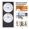thumbnail image 4 of Termómetro Sauna Termómetro Higrómetro 2 En 1 Medidor De Temperatura Y Humedad Celsius De Madera Para Ducha De Spa Sala De Sauna, 4 of 7