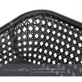 thumbnail image 5 of Grand Patio Outdoor Bistro Chat Set - Set of 2 Large Wicker Chairs with Olefin Cushions and Coffee Table, Heavy Duty Balcony Furniture, Ideal for Patio Garden, Backyard, Porch, Lawn, Dark Grey, 5 of 8
